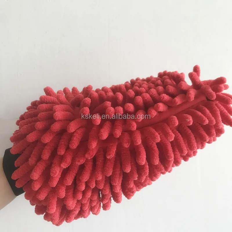 Great Mitt Microfiber Car Window Washing Home Cleaning Cloth Duster Towel Mitten