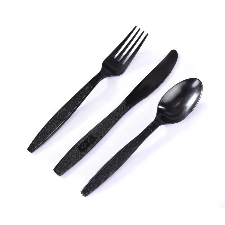 China Supplier Wholesale Dinner Disposable Plastic Long Handle Fork