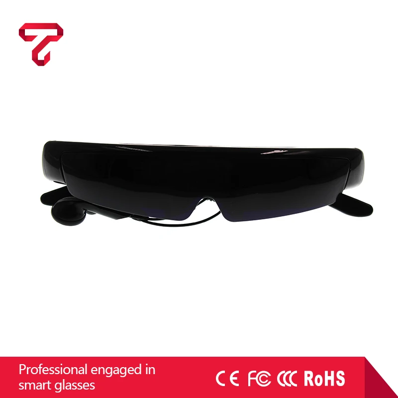 
V100 HD 98 Inch 3D hot video glasses connect to PC and laptop 