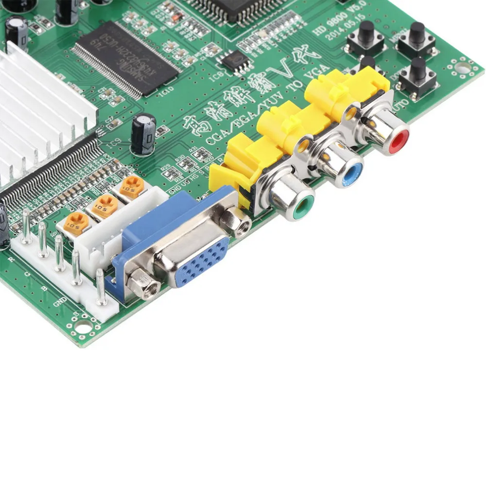 Аркадная игра RGB/CGA/EGA/YUV К VGA HD видеоконвертерная плата HD9800/GBS8200