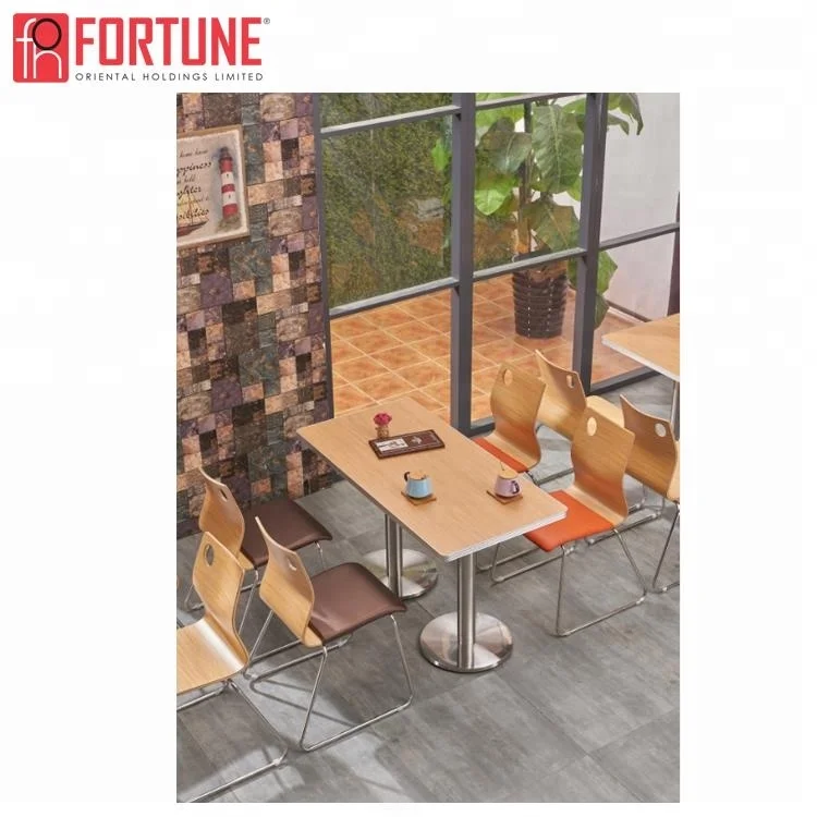 Foshan directly cafeteria table chairs dining furniture for restaurant