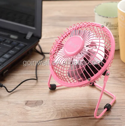 summer office 4 inch mini computer usb fan, handheld cheap fan