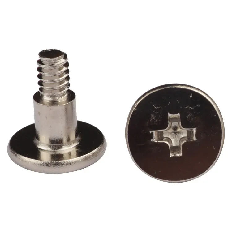 m2 m3 Stainless Steel Ultra Low Profile Head Phillips Small Shoulder Screw