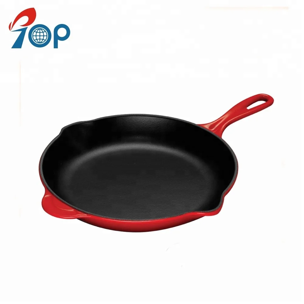 Cast Iron grill pan with handle square skillet