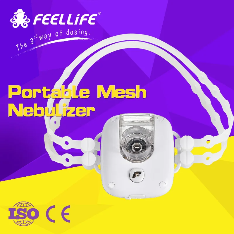 to prevent cross infection inhaler nebulizer budesonide atomizer device home health care automation Feellife medical nebulizer