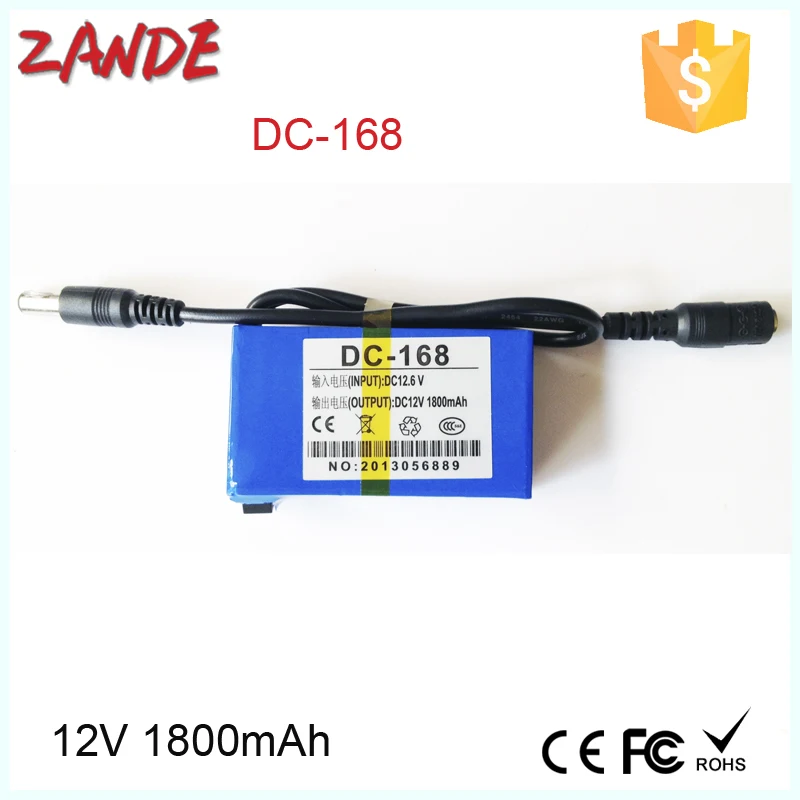 Li-ion battery 12V 1800mAh lithium battery pack,OEM different capacity