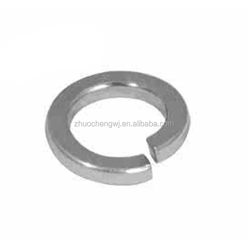 zinc plated carbon steel DIN127 spring washer spring lock washer with ISO9001