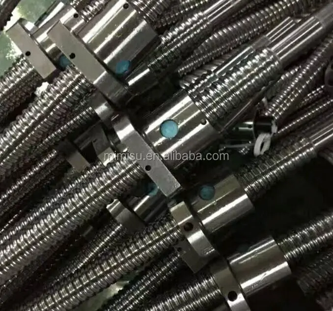 rolled thread tbi ball screw SFU1605 1000mm for CNC machine