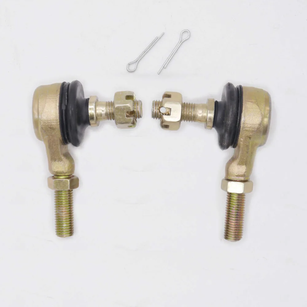 Наконечник поперечной рулевой тяги концы комплект шаровой шарнир подходит для Китай ATV 50cc 110cc 150cc 200cc 250cc 300cc Go Kart картинг квадроцикл запчасти