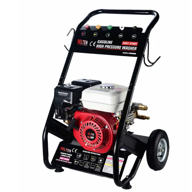 car wash machine Gasoline engine 5.5HP 150Bar 2200psi high pressure washer