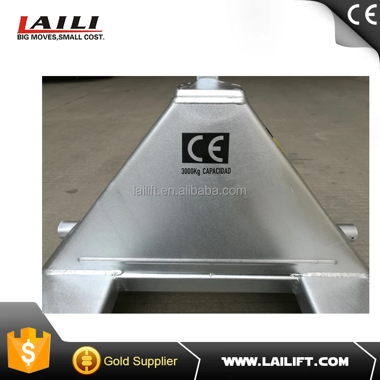 3 ton Galvanized Hydraulic Hand Pallet Truck