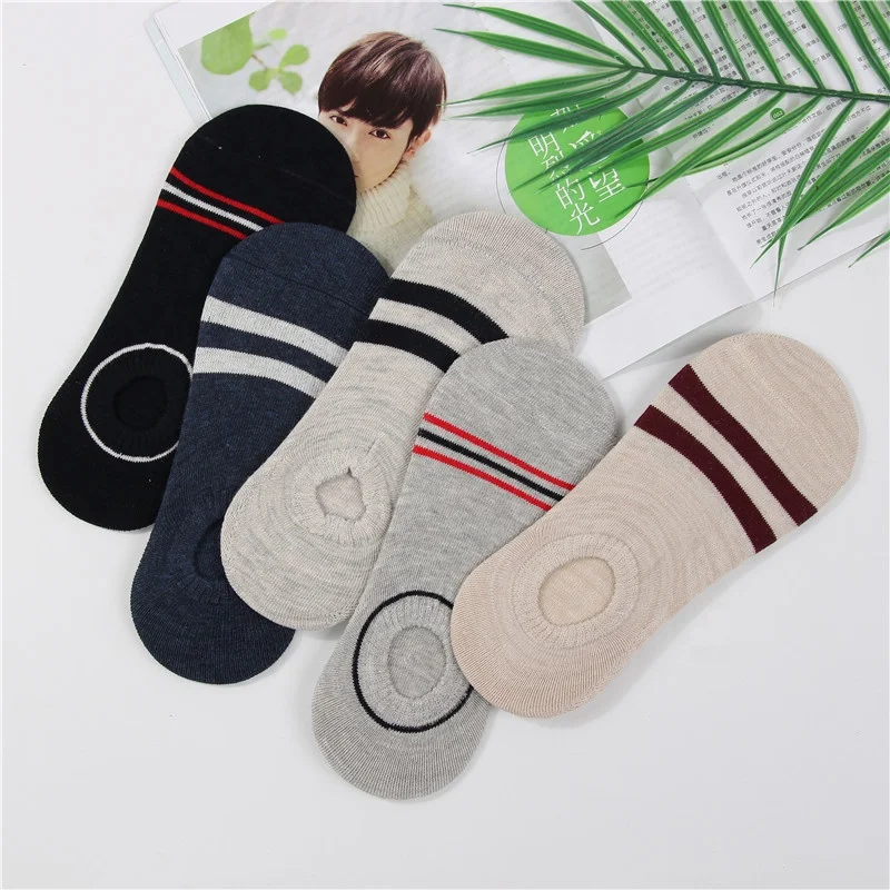 Ethical wind classic striped funky colorful ankle men casual fun socks