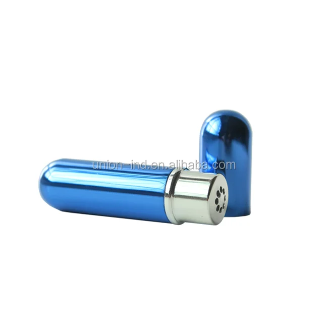 5ml Aluminum Metal empty blank nasal inhaler with cotton wicks bottles
