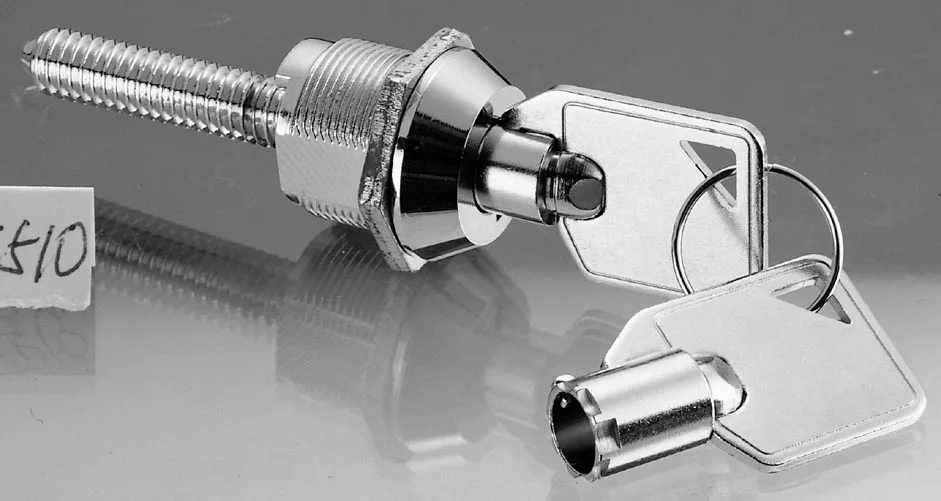 
Vending machine lock with tubular key for vending machine 