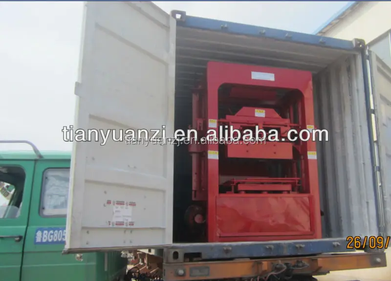 QTJ4-26C Concrete block molding machine / cement brick molds for sale / hand block machine