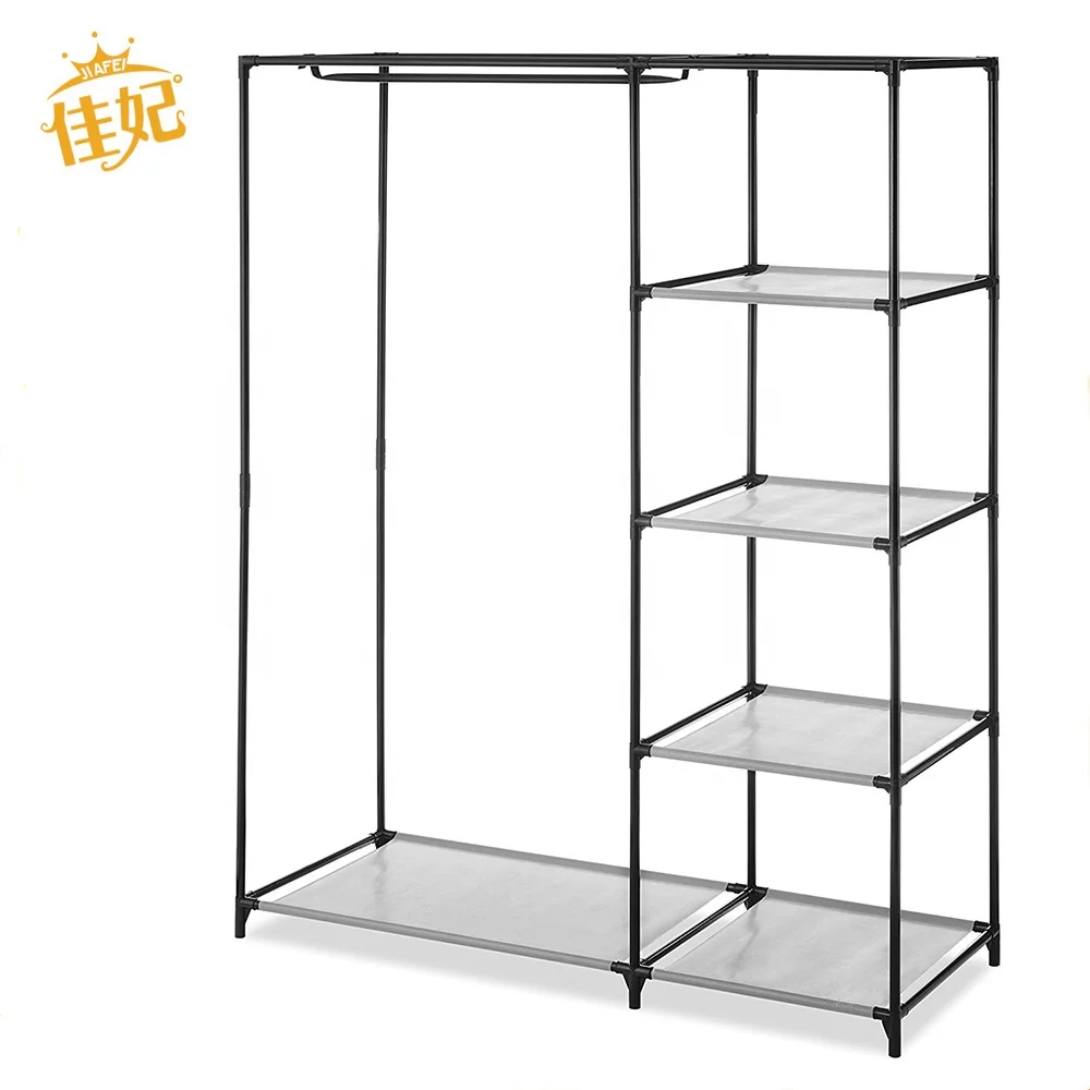 2019 новый стиль открытая спальня складной портативный Тканевый шкаф