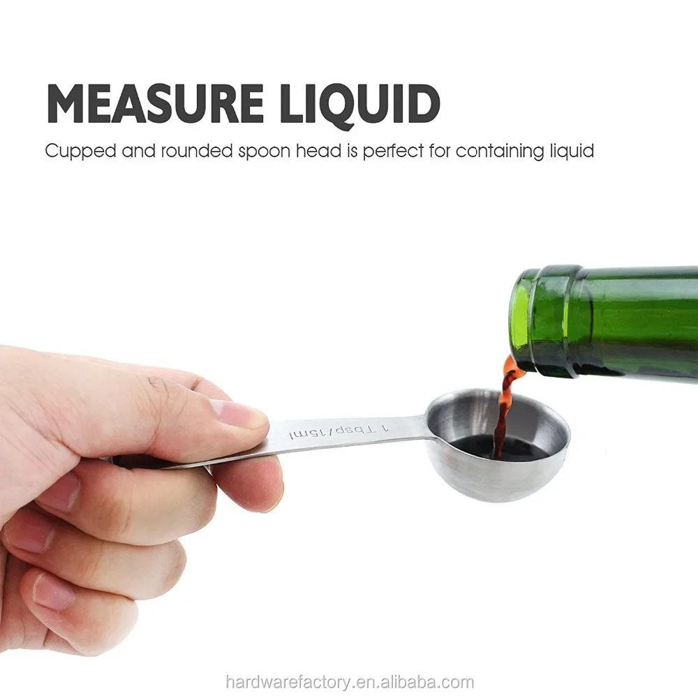 18/8 Stainless Steel Measuring Spoons
