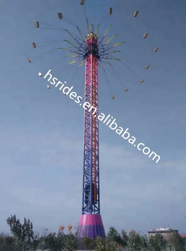 Sky Flyer Flying Tower Thrilling Amusement Rides