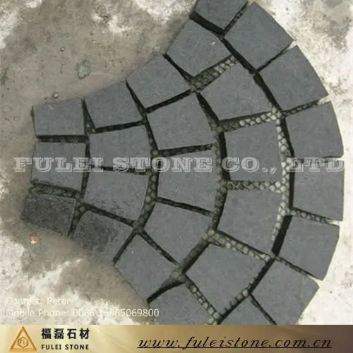 China Black Basalt G684 Cobbles