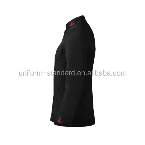 Customized logo long sleeve design hotel receptionist uniform hotel staff uniform