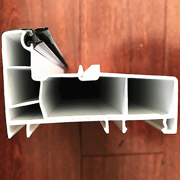 80 sliding series three tracks high quality lead free pvc profile