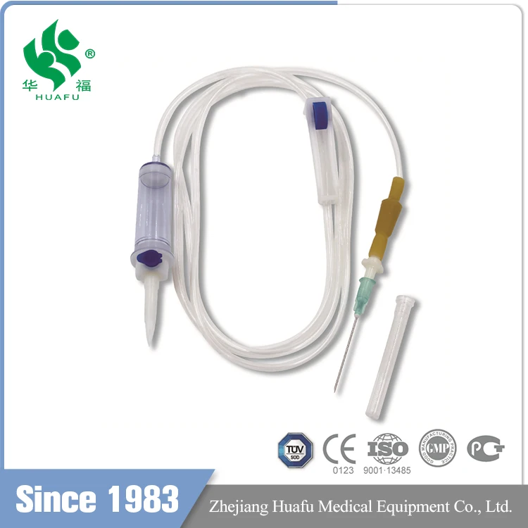 
HuaFU CE and ISO standard iv Disposable infusion set 