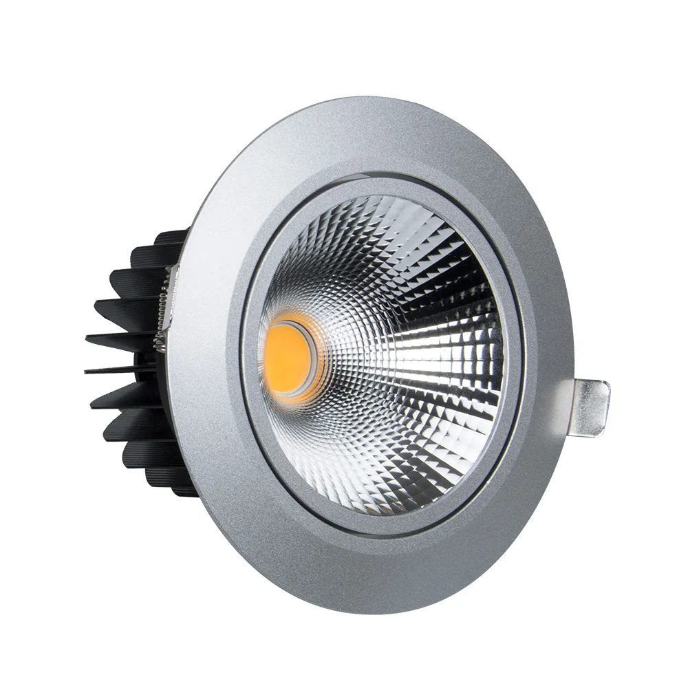 Chinese manufacturer AC85-265V LED Down light Recessed ceiling light White Spot Led For Hotel Kitchen Bathroom cob Down Lights