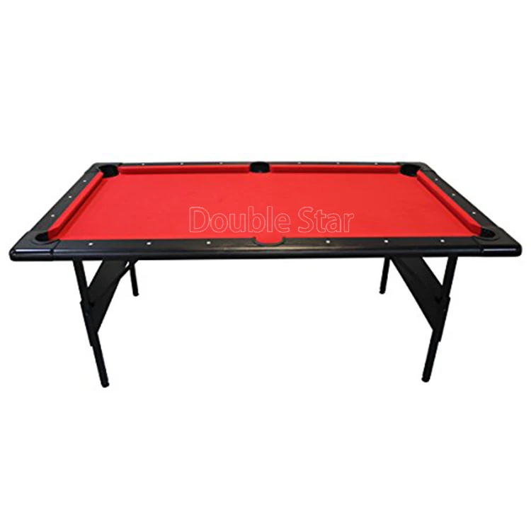 Economic Discount Price 5Ft 6Ft Portable Folding Leg Snooker Billiard Pool Table