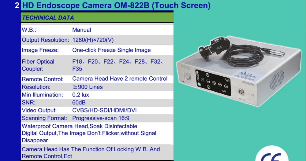 Portable Video rhinolaryngoscope instruments