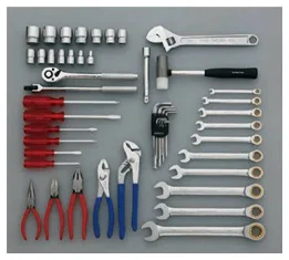 SUPERTOOL Professional Tool Set for maintenance of motorbike, cars, machine etc.