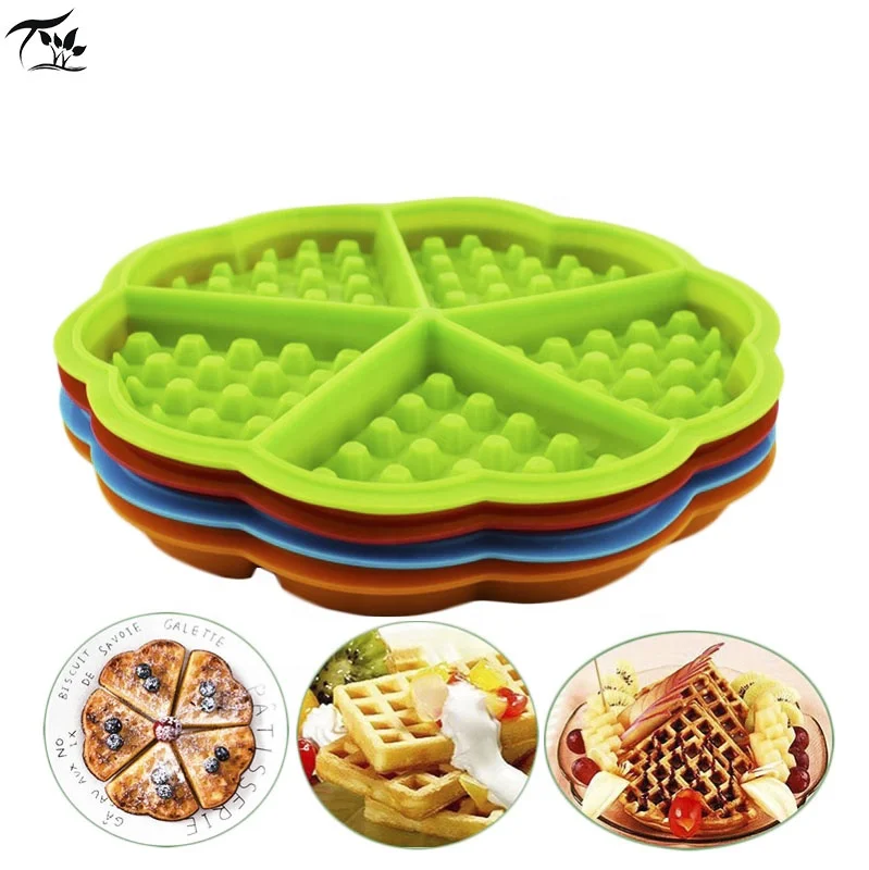 
Silicone Baking Mold Cake Tools Custom Silicone Waffle Mold 