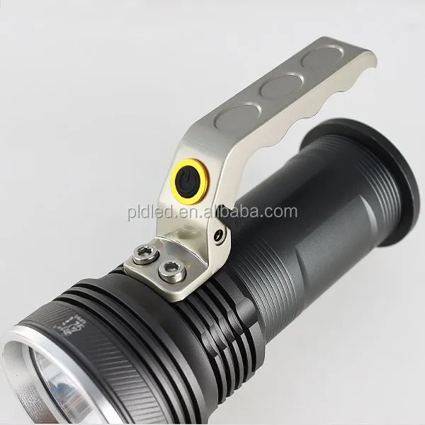 Super Bright Searchlight Handheld Portable Spotlight LED Rechargeable Flashlight