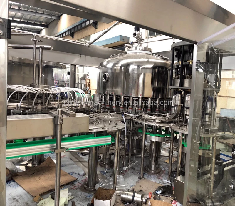 Gas / Gaseosa Agua maquina de rellenar/maquina de llenado de liquido