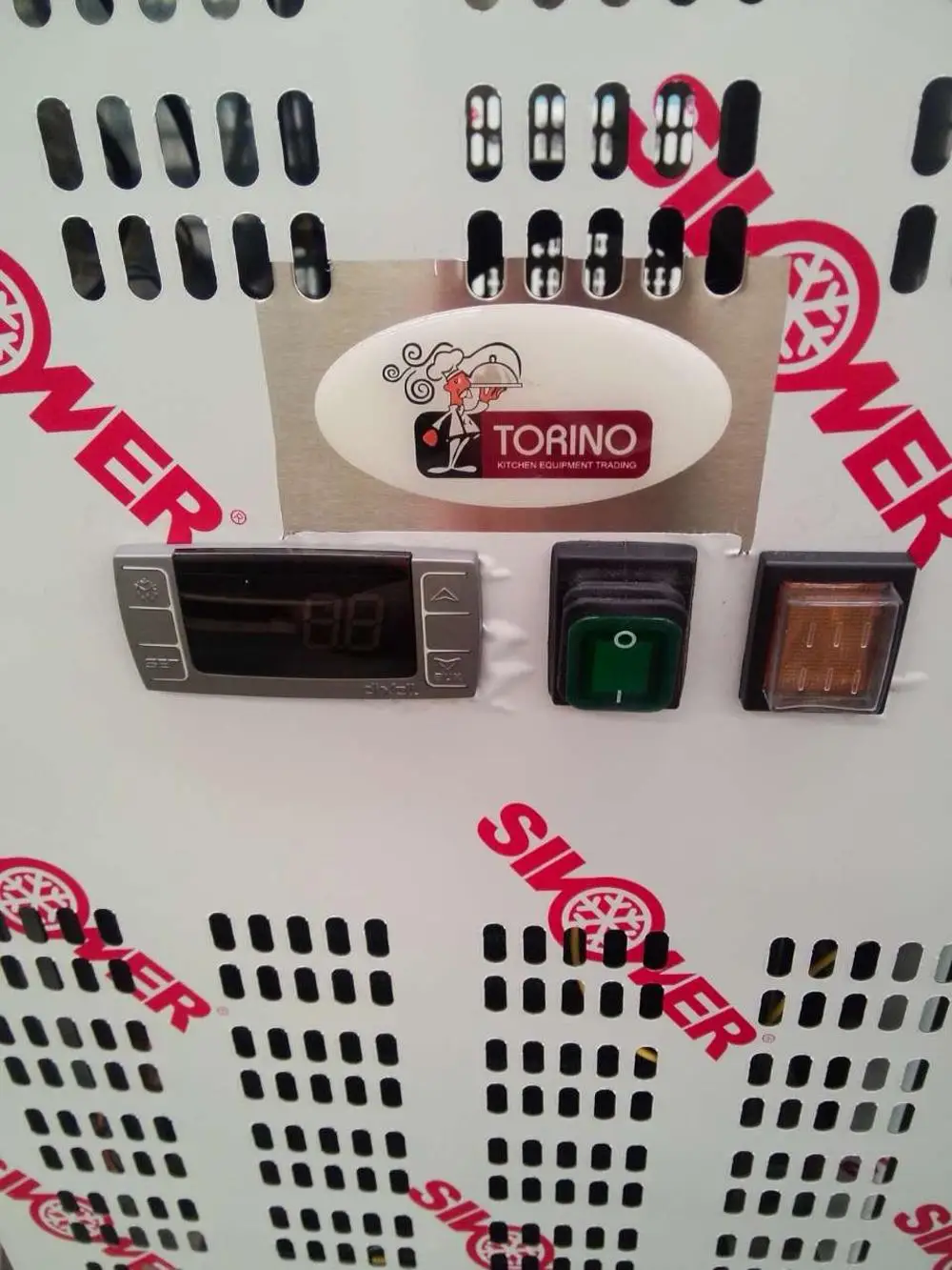 
PEZO Stainless Steel kitchen equipment refrigerator Working table bench fridge counter top refrigerator 