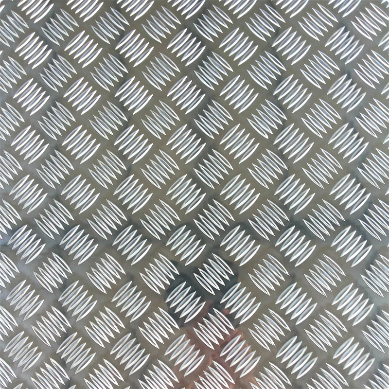 
3003 aluminum tread plate for construction machinery 