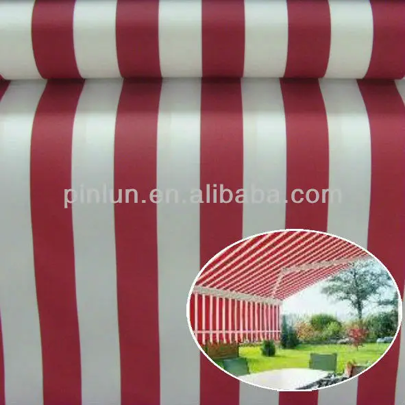 100% Polyester Waterproof Yarn Dyed Acrylic Awning Fabric