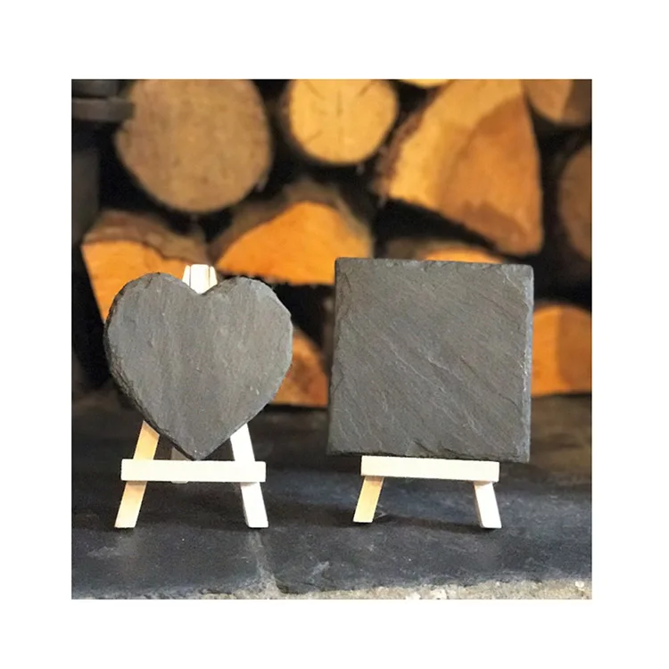 
Top Selling Creative Table Slate Mini Chalkboard With Easel 