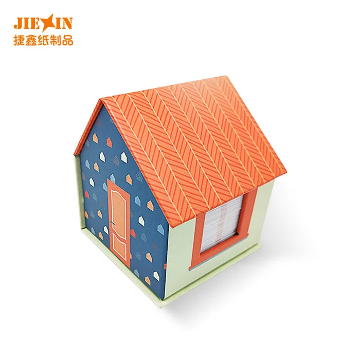 
custom print house shape notepad from China 