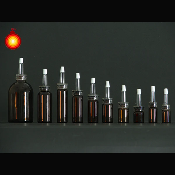 3ml - 30ml brown color bottle ampoule bottle