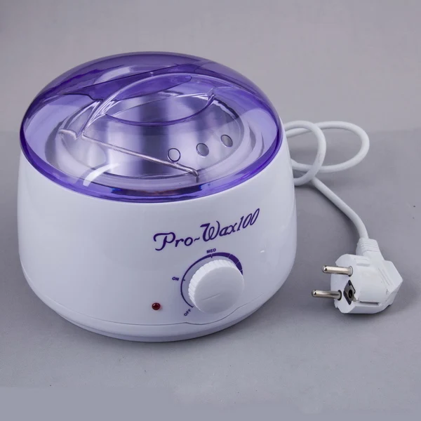Wax Warmer, Wax Hair Removal Kit +4 bags of Hard Wax Beans + 10 Wax Applicator Sticks (wax warmer+4 bags wax beans)