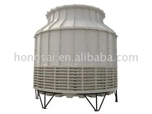 Industrial Cooling Equipment cooling tower for water cooled chiller with roll type round fill PVC infill