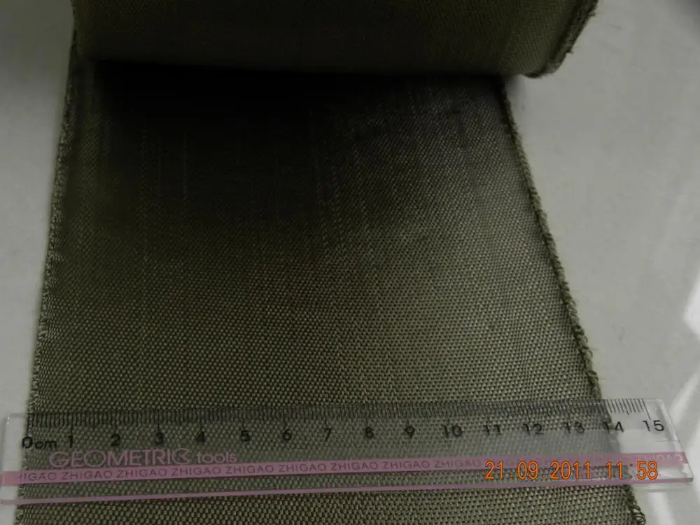 
material fireproof fabrics Basalt Fiber Cloth double-layer fireproof fabric 