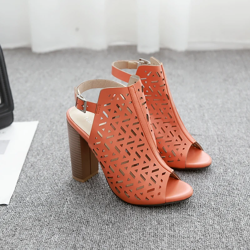 Женские босоножки на высоком каблуке, босоножки в римском стиле, Новинка лета 2021