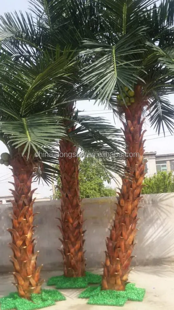 WS16032501 Event Party Decorative Large Indoor Artificial Fake Palm Tree for Landscaping