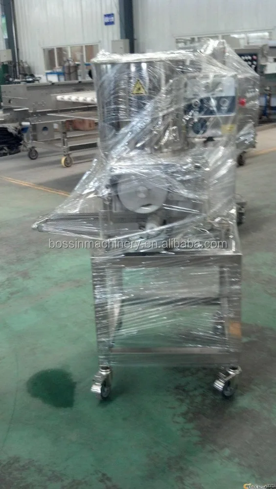 Small batter coating machine for burger chicken nuggets