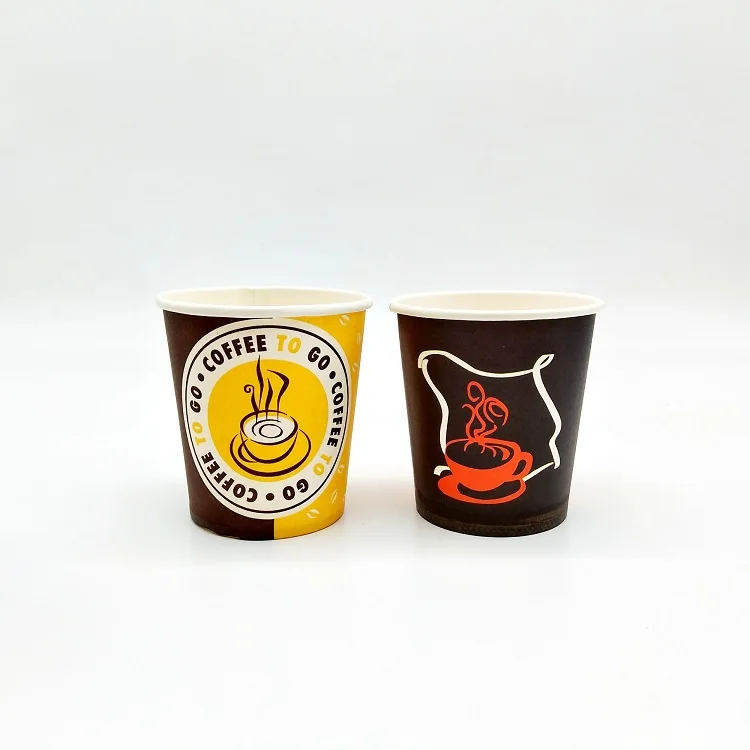 Recycle bamboo fiber pulp paper material coffee cups
