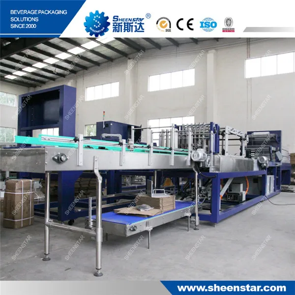 
Hot Shrink Film Wrapping Machine/PE Film Shrink Packing Machine 