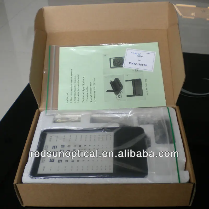 WH0991 прибор для проверки зрения с таблицей чтения