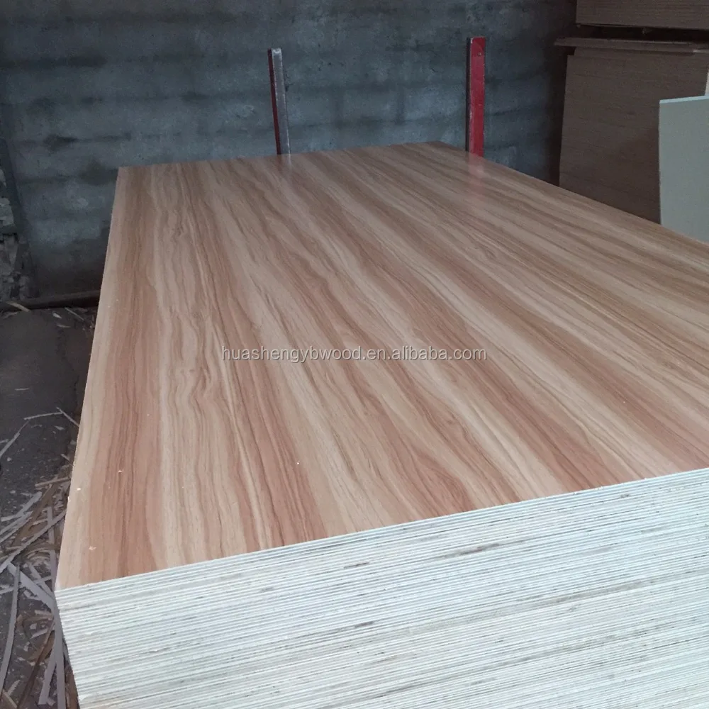
17mm eucalyptus core melamine faced plywood for furniture 