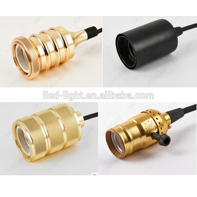 Loft vintage magic beans light ceramic E27 lamp holder parts lighting loft pendant light lamp parts and accessories